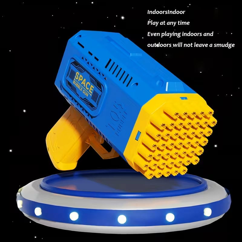 Parent-Child Square Portable Bubble Gun