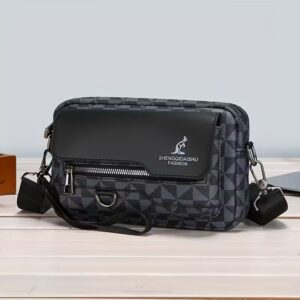 Men’s Small Square Crossbody Bag