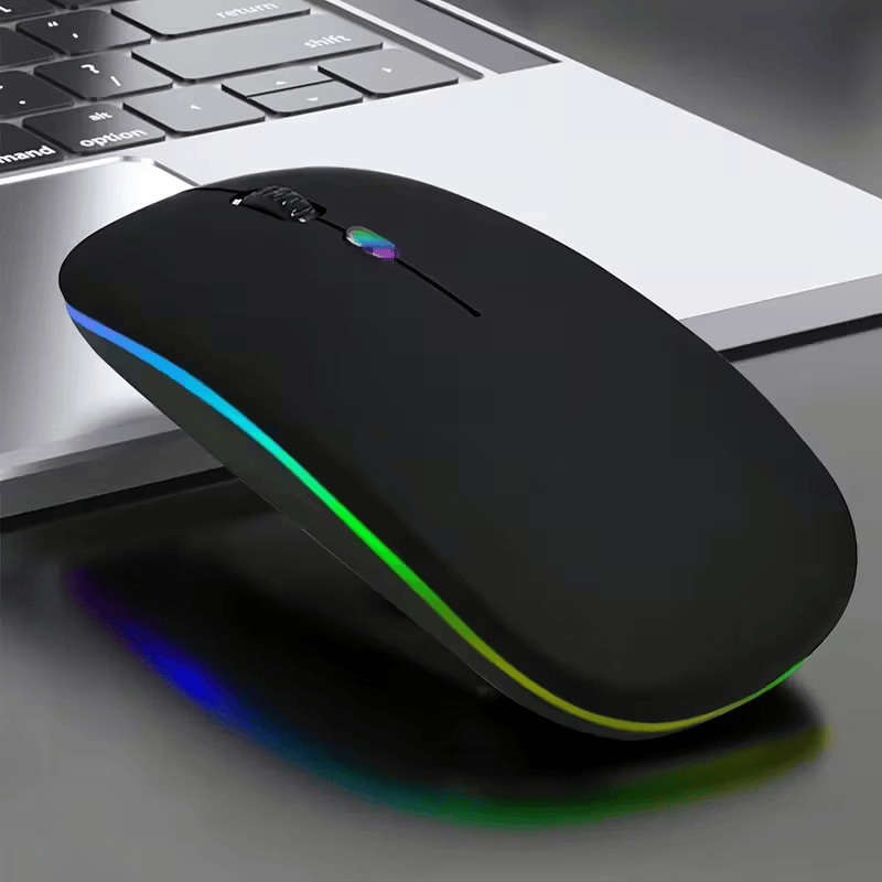 Dual Mode Wireless RGB Silent Mouse